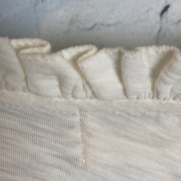 NATION LTD Tamira ElizabethanTee Off White Sz S Elevated Capsule Quiet Luxury - Picture 13 of 16